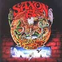 SAXON : Forever Free. Album Cover