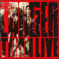 KEEL : Larger Than Live. Album Cover