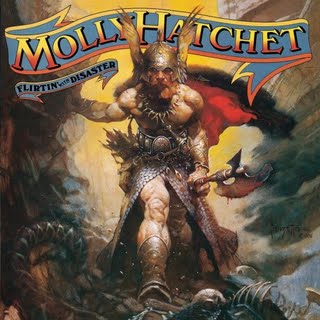 Molly Hatchet : Flirtin' With Disaster. Album Cover