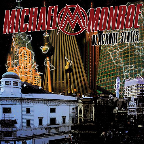 Monroe, Michael : Blackout States. Album Cover