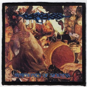 Carcass : Symphonies of Sickness. Album Cover