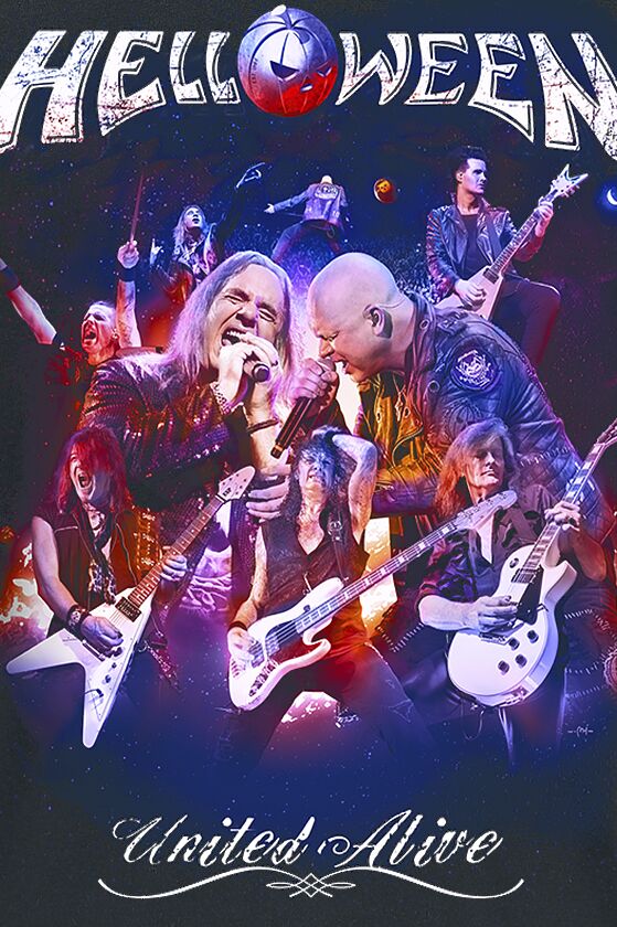 Helloween : United Alive. Album Cover